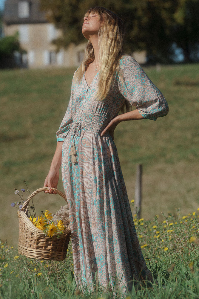 Boho Blossom Gown