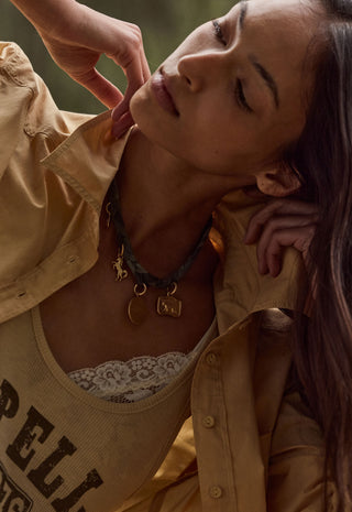 Spell Adventure Club Bandana Charm Necklace
